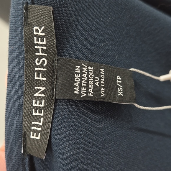 Eileen Fisher Stretch Jersey Knit Tank Dress Tank Dress with Jewel Neckline XS - Picture 11 of 16